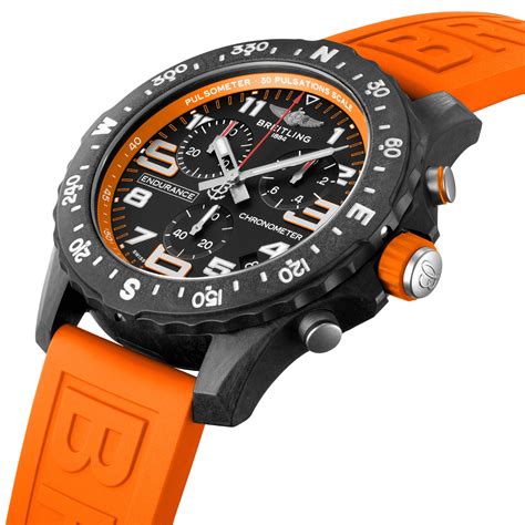 black and orange breitling mens watch|Breitling watches for men costco.